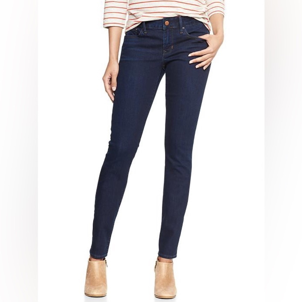 GAP 1969 Always Skinny Dark Wash Jeans NWOT - Size 27/4a